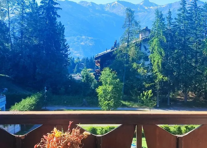 Bellevue Lägenhet Crans-Montana